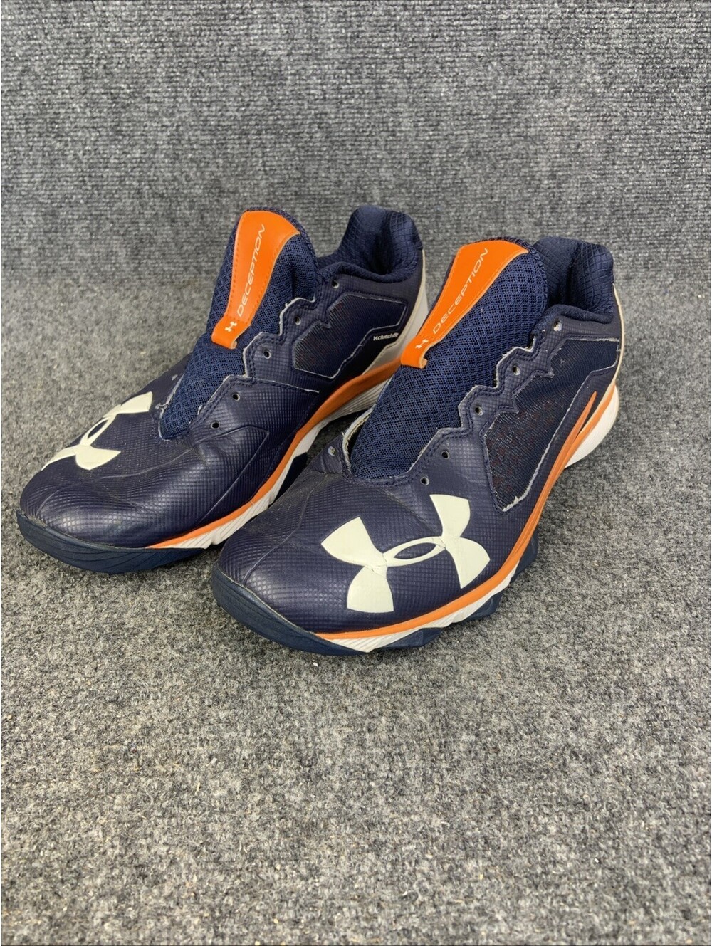 Under Armour Deception Trainer Blue Athletic Sneakers Size 12.5 Mens 1278723-415